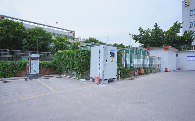 Fast  charging station in Gaotangshi, China